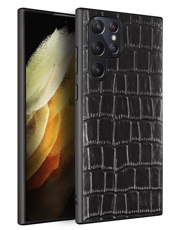 Premium Leather Cover for Samsung S21