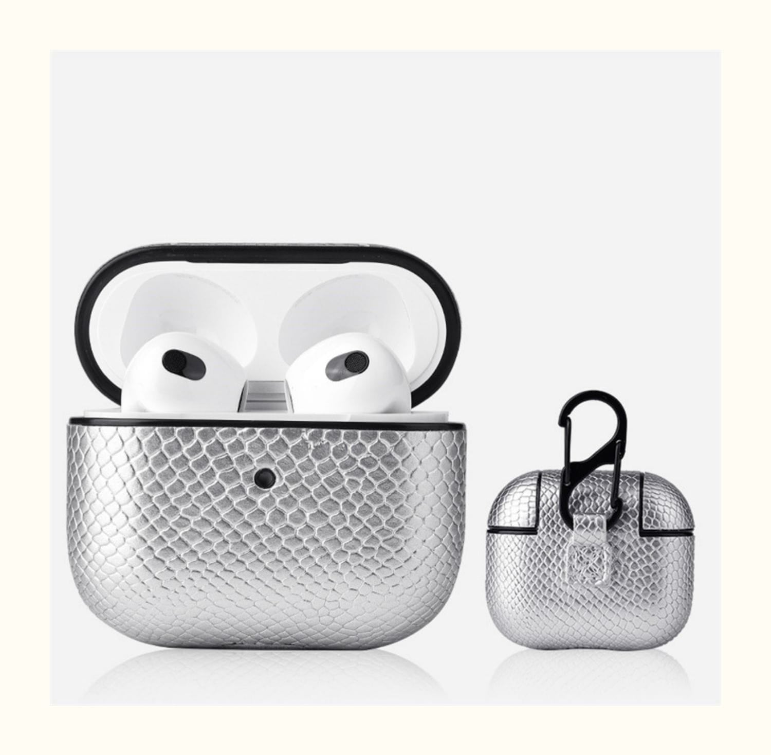 Luxury Croco Leather AirPods Cover iPhone cover – JustAndBest India