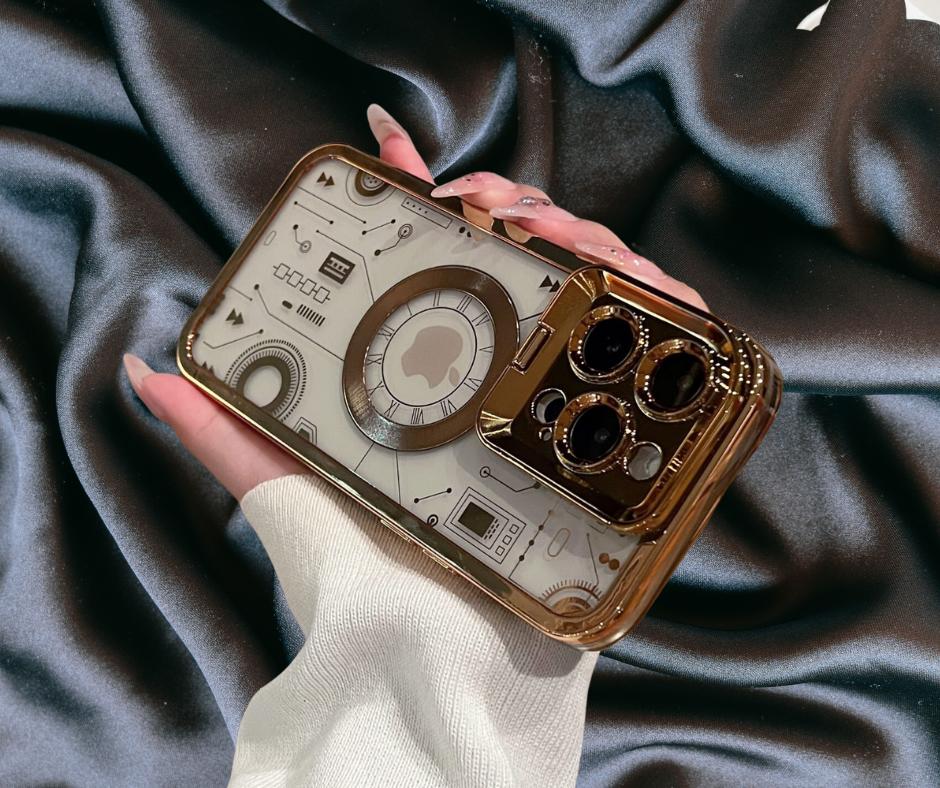 iphone pro max gold cover