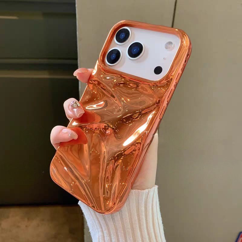 Royal Orange Glossy Luxury Cover iPhone cover – JustAndBest India