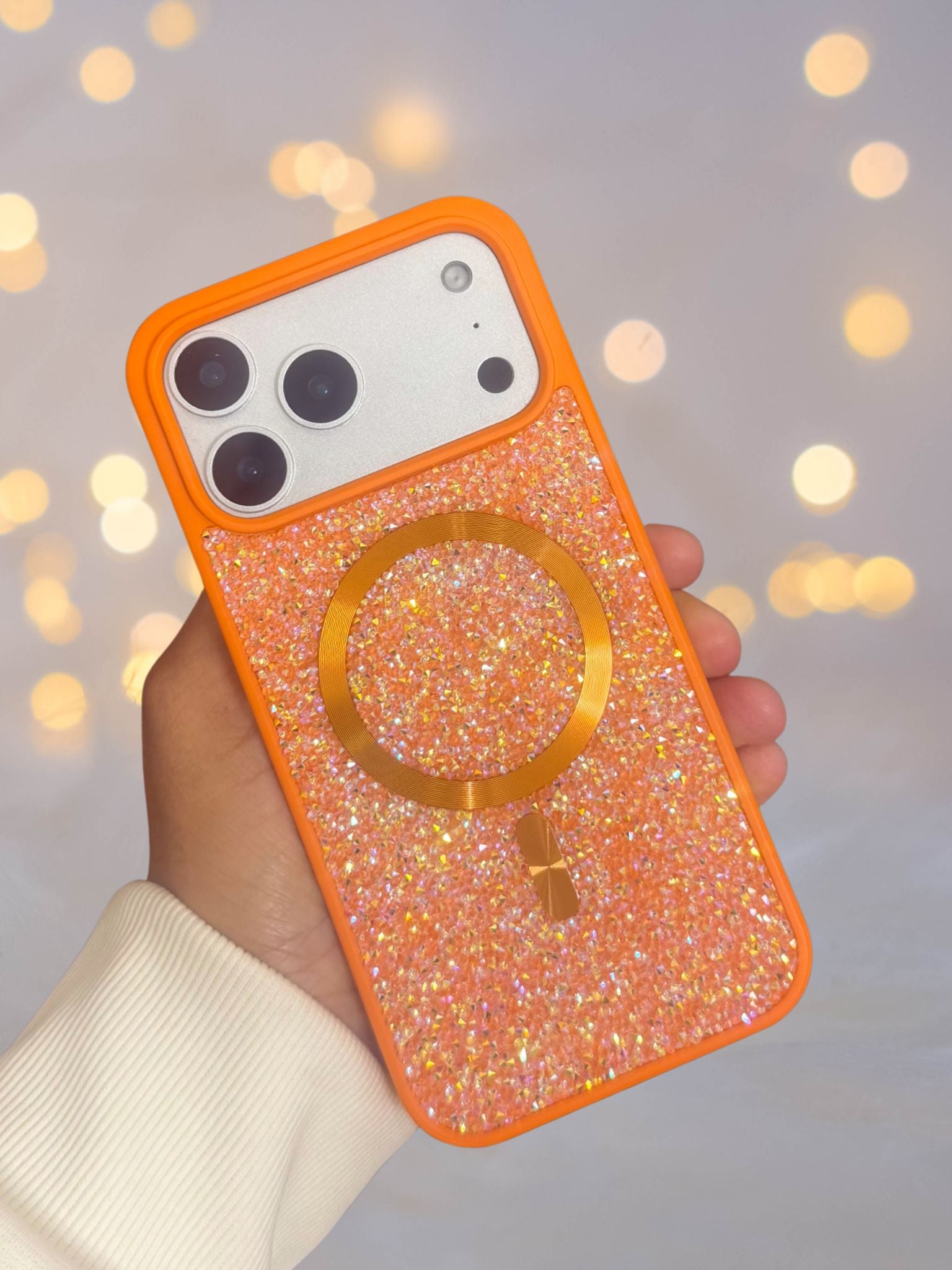 iPhone 17 Series Diamond Rhinestones Cover - slim profile