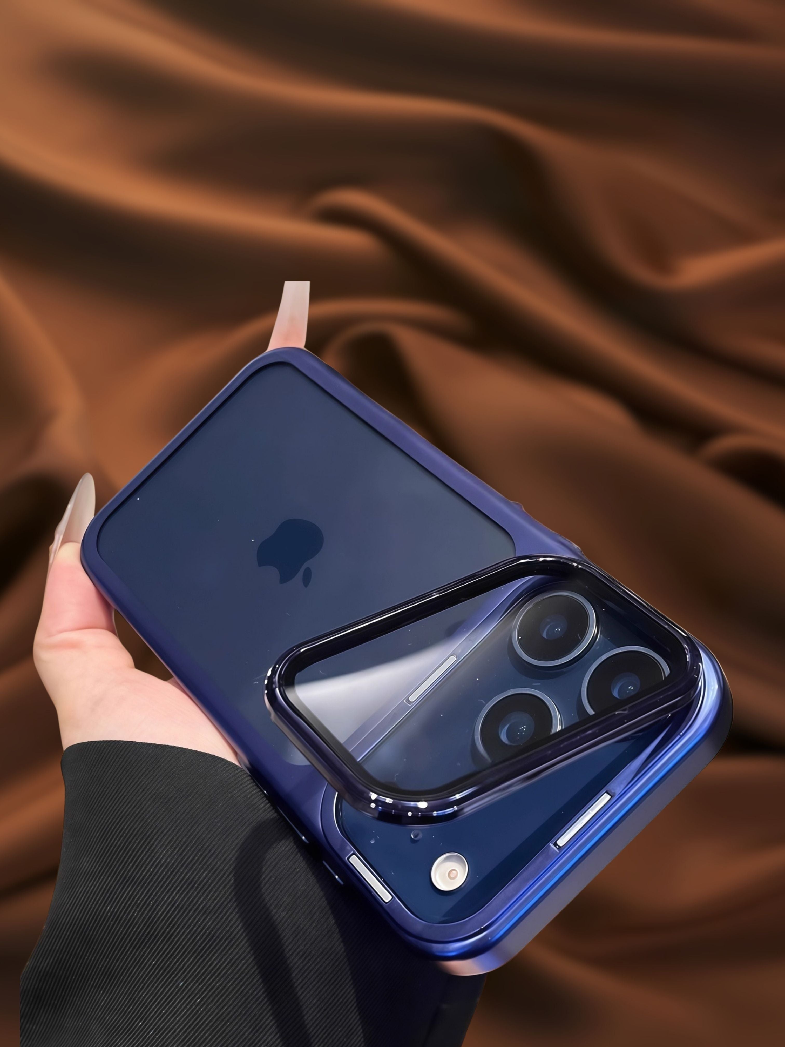 iPhone 17 Series Electroplated Lens Protection Glass Cover - lifestyle