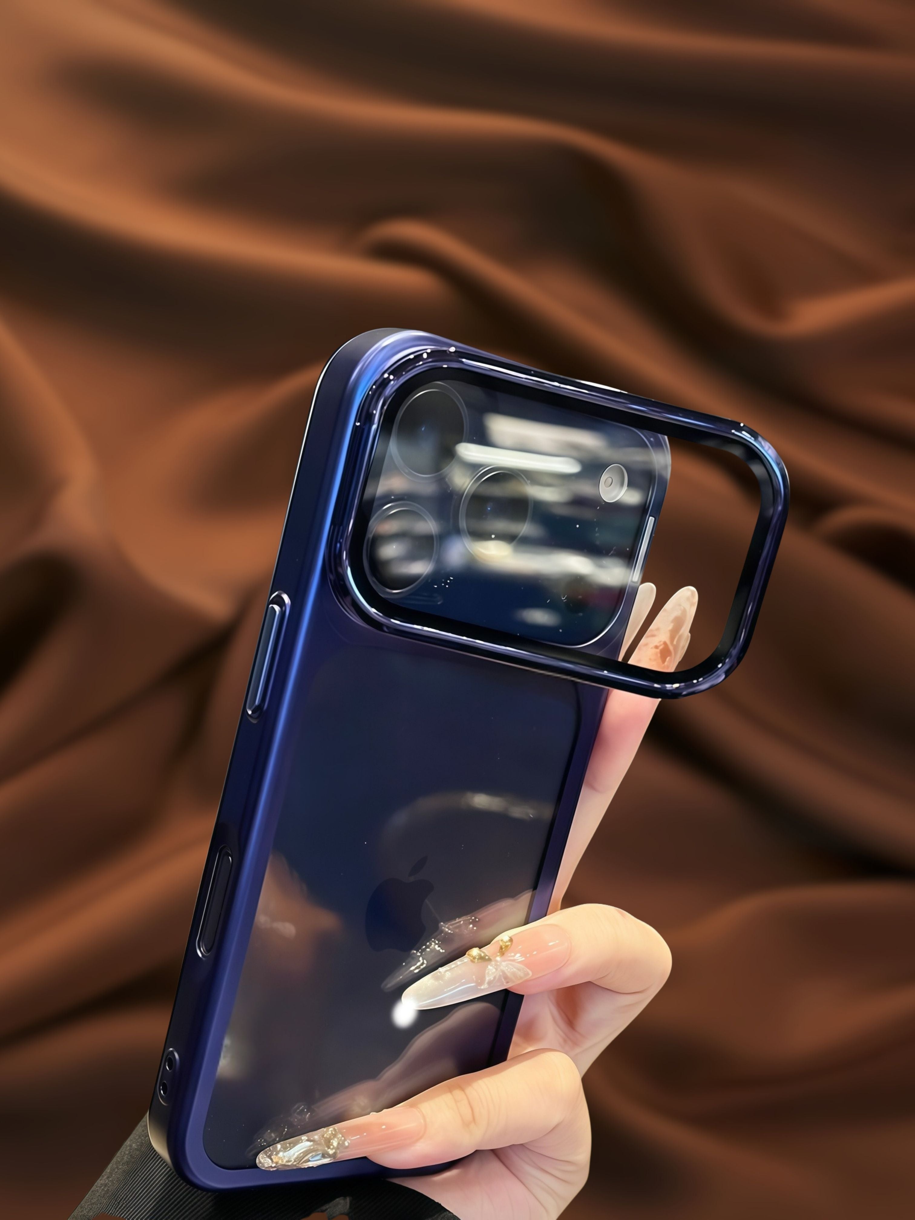 iPhone 17 Series Electroplated Lens Protection Glass Cover - phone case