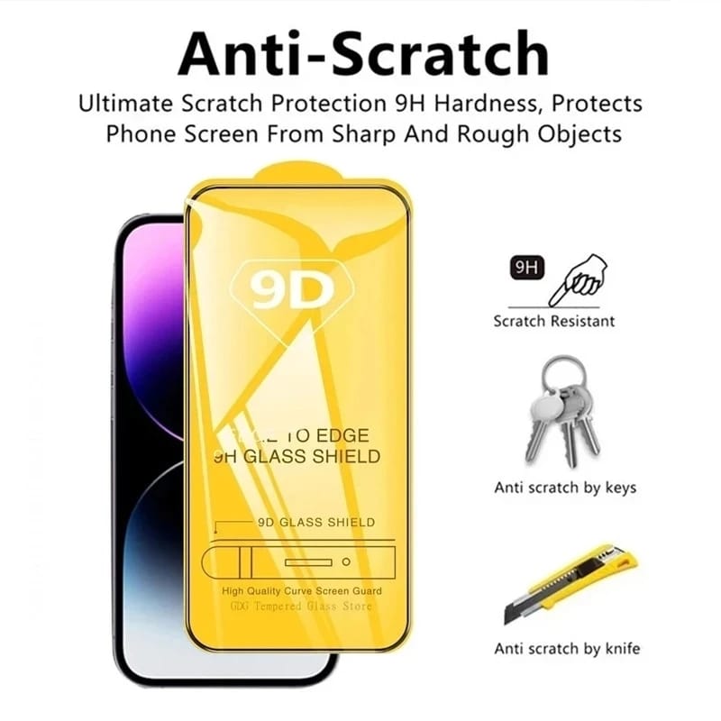 iPhone 15 Series Shockproof Glass - colour options
