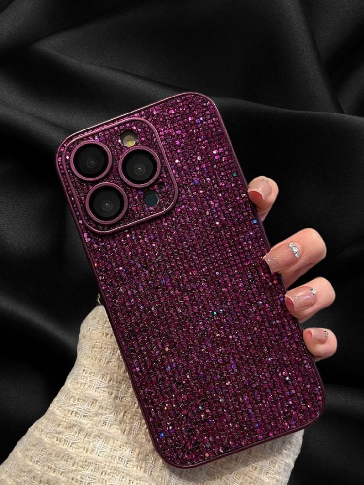 iPhone 14 Pro Bling Glitter Sequin Cover | Glam Sparkle Edition