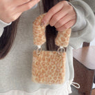 Samsung Galaxy Z Flip 5 Leopard Plush Loop Case - protective case detail