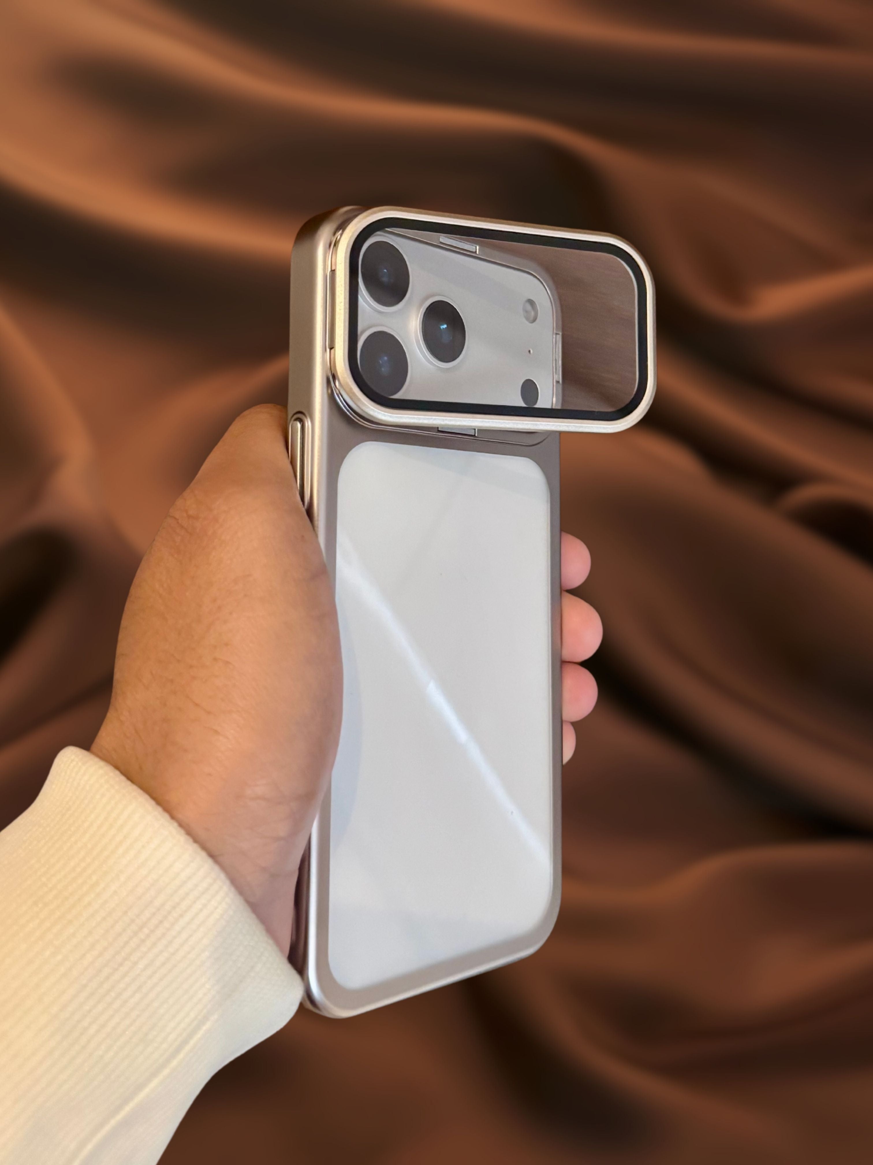 iPhone 17 Series Electroplated Lens Protection Glass Cover - lifestyle