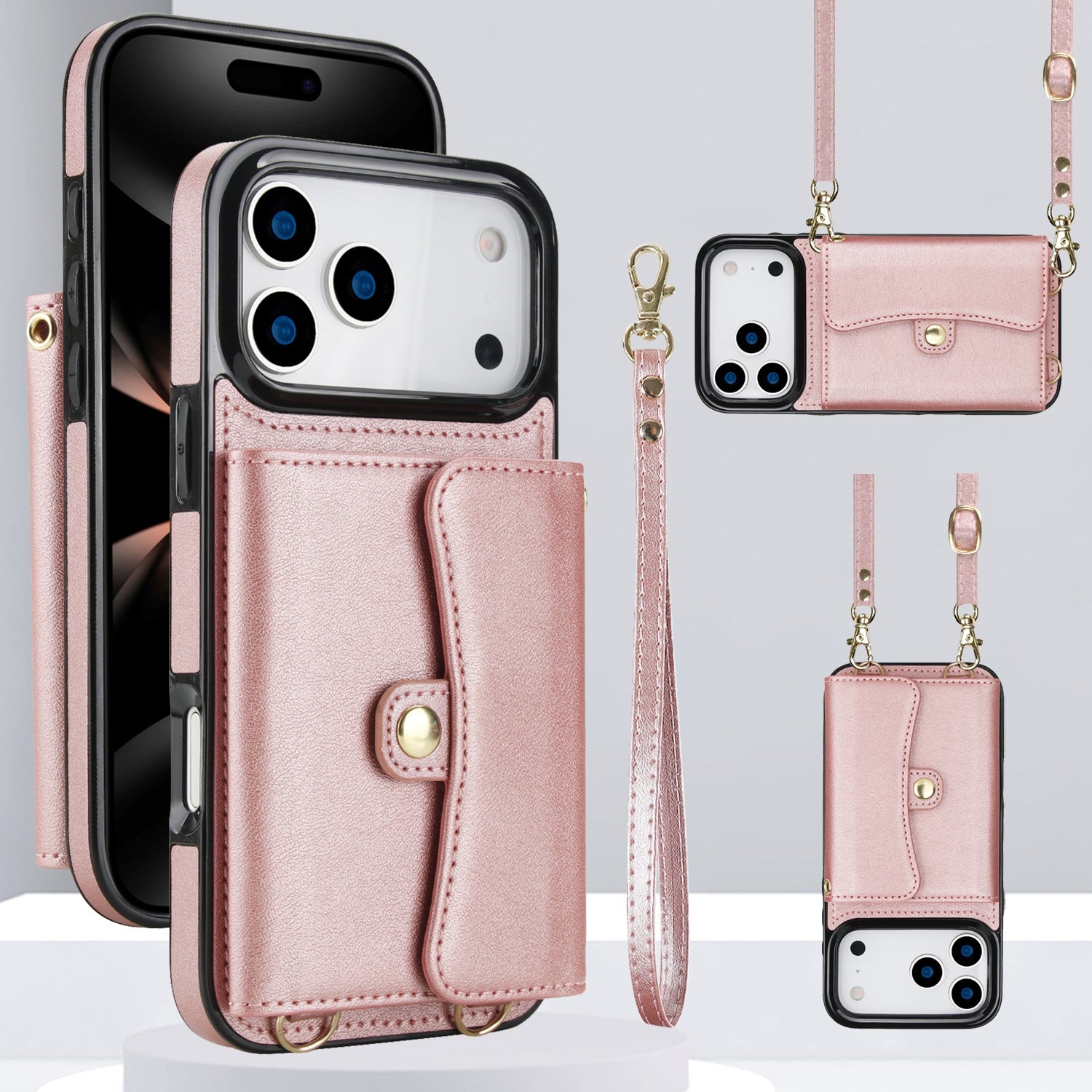 iPhone 17 Series Wallet Style Case | Luxury Leather