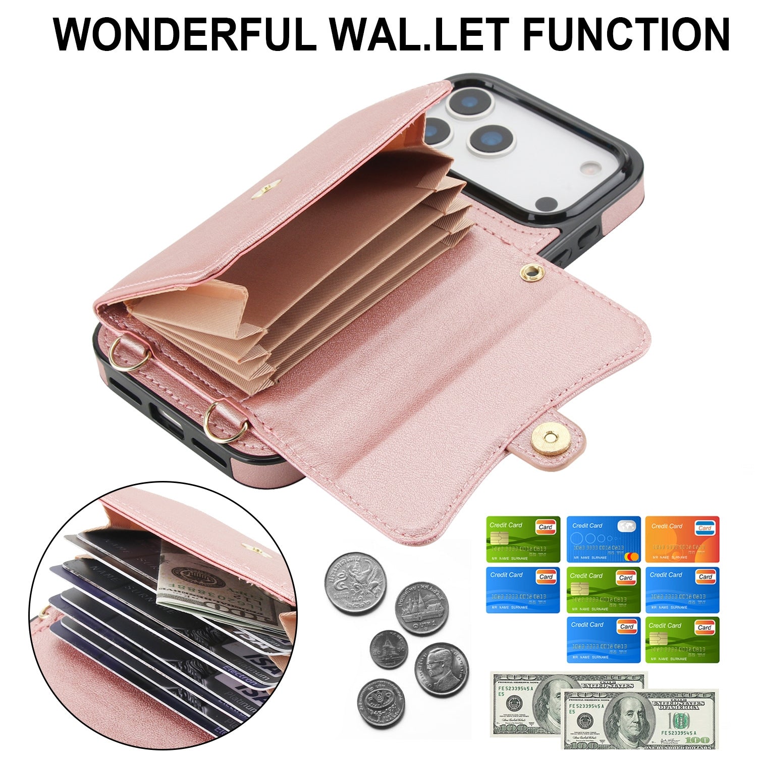 iPhone 17 Series Wallet Style Case - lifestyle
