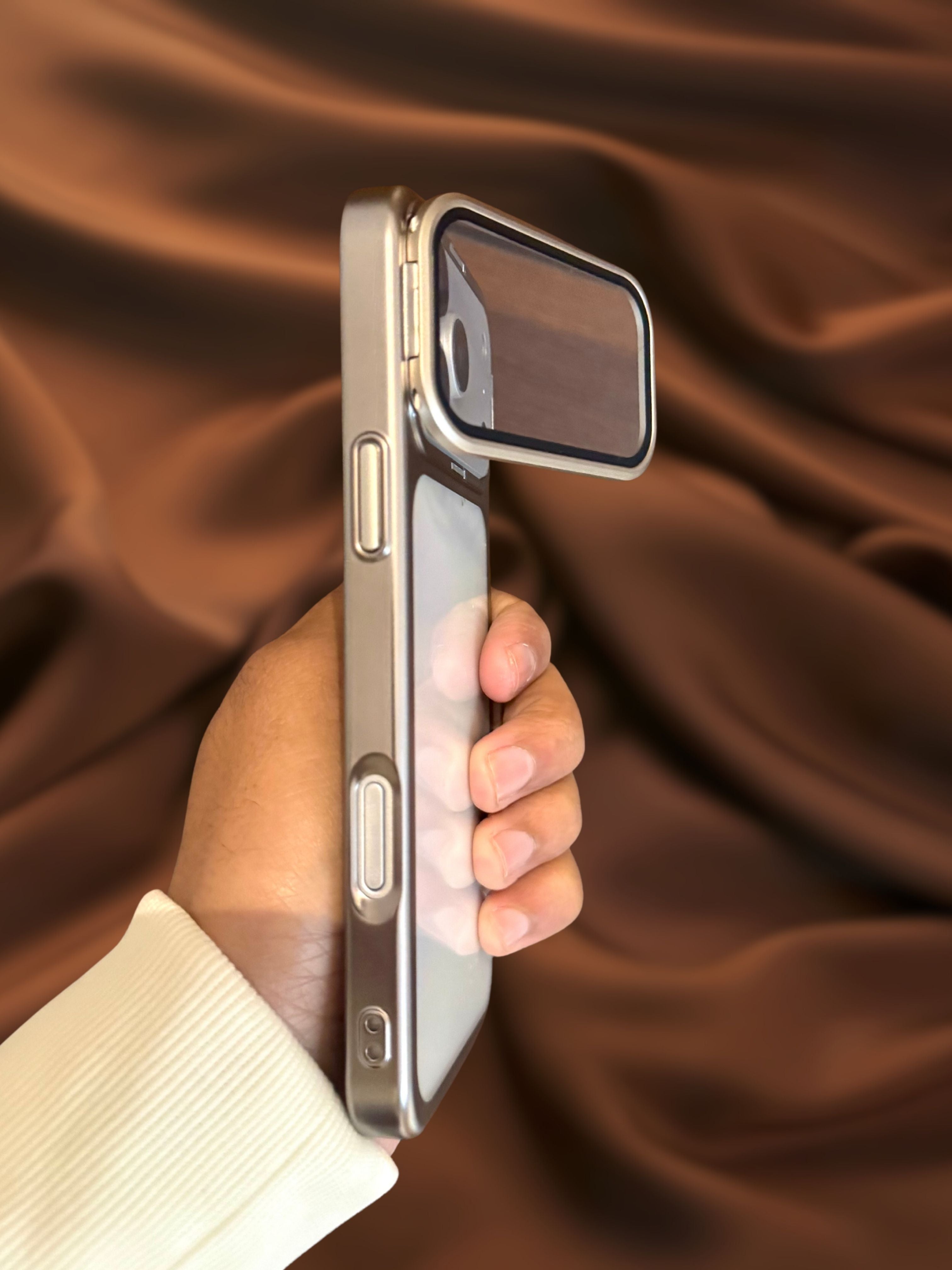 iPhone 17 Series Electroplated Lens Protection Glass Cover - phone case