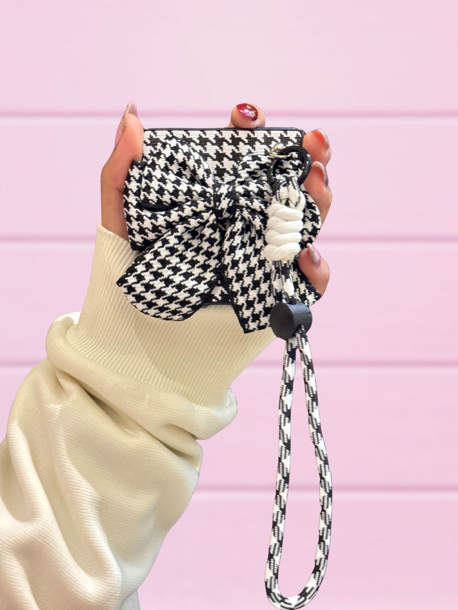 Samsung Galaxy Z Flip7 Retro Vintage Bowknot Cover - phone case