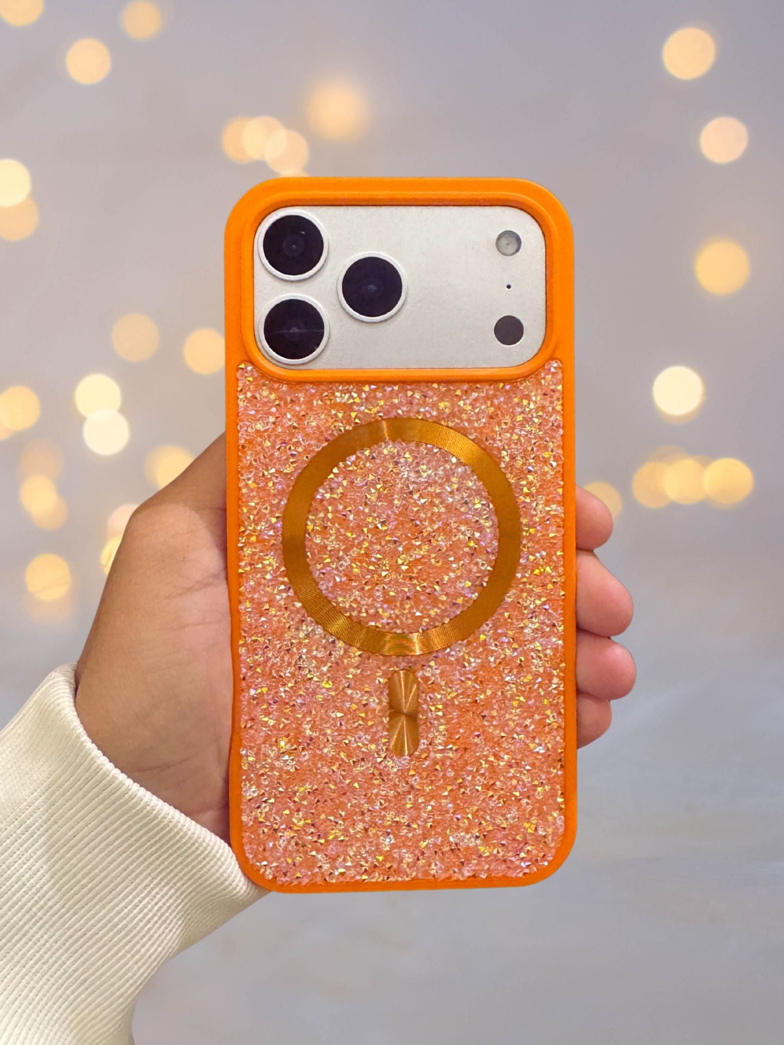 iPhone 17 Series Diamond Rhinestones Cover - case features