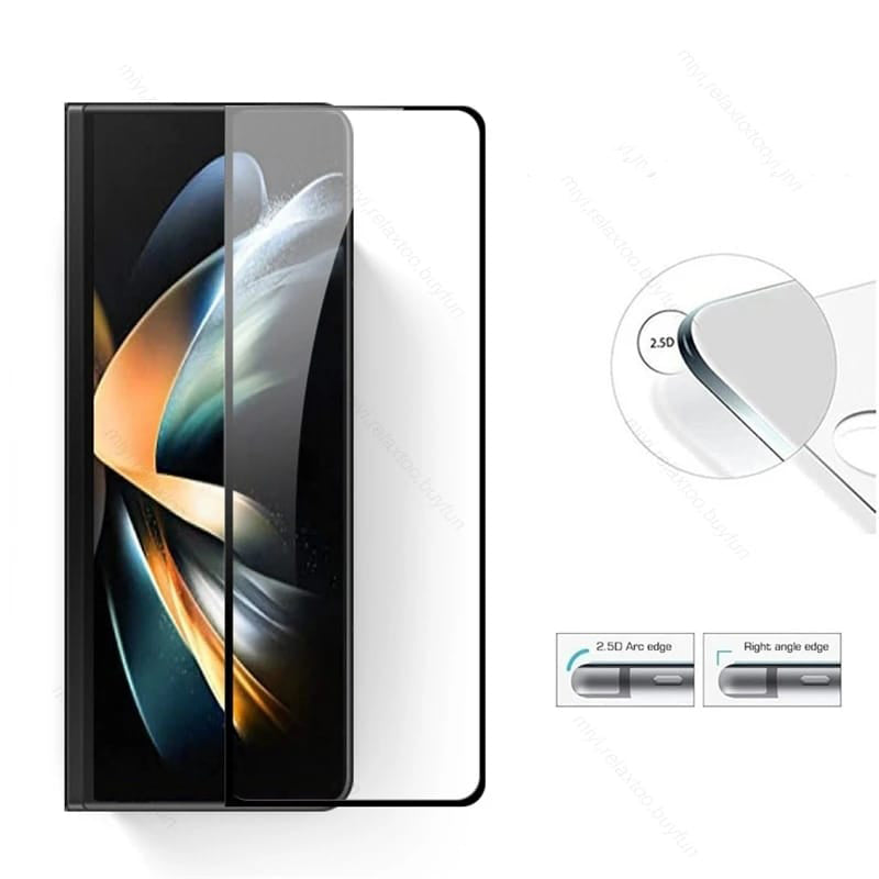 Samsung Galaxy Z Fold 3 9H Hardness Tempered Glass - slim profile