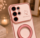 Samsung Galaxy S26 Blush Glow Ring Stand Cover - phone case