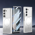 Samsung Galaxy Z Fold 6 Fold — Chrome Finish Case Front - protective case detail
