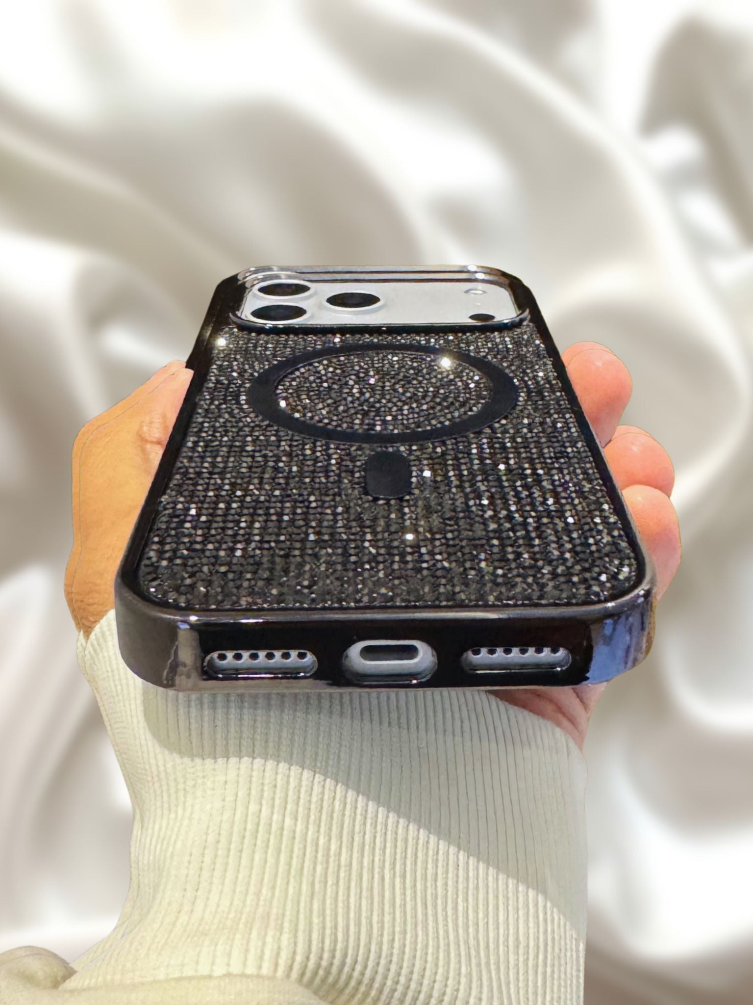 iPhone 16 Series Diamond Rhinestones Cover - colour options