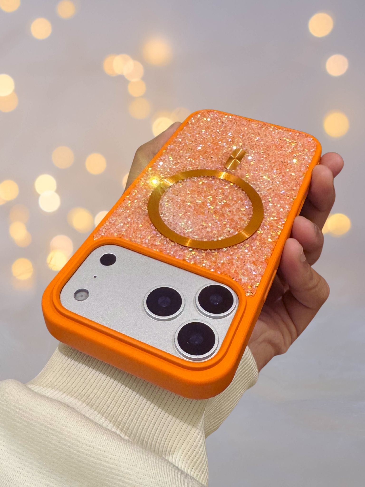 iPhone 17 Series Diamond Rhinestones Cover - slim profile