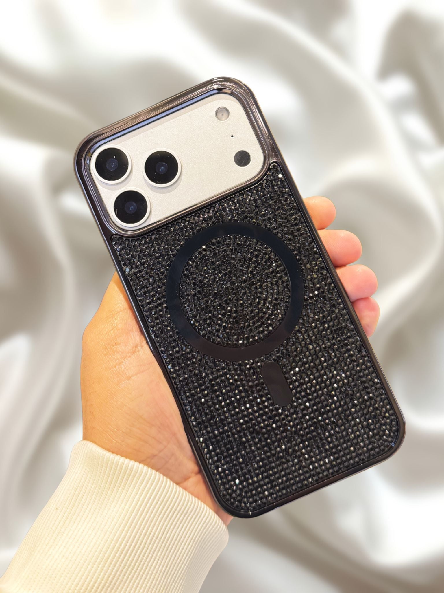 iPhone 17 Series Diamond Rhinestones Cover - lifestyle