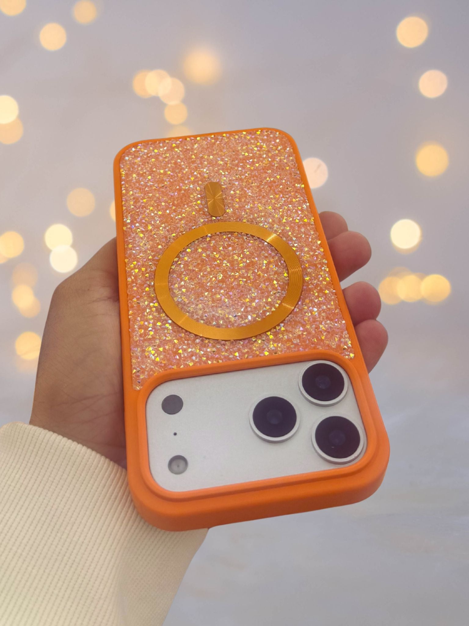iPhone 17 Series Diamond Rhinestones Cover - phone case