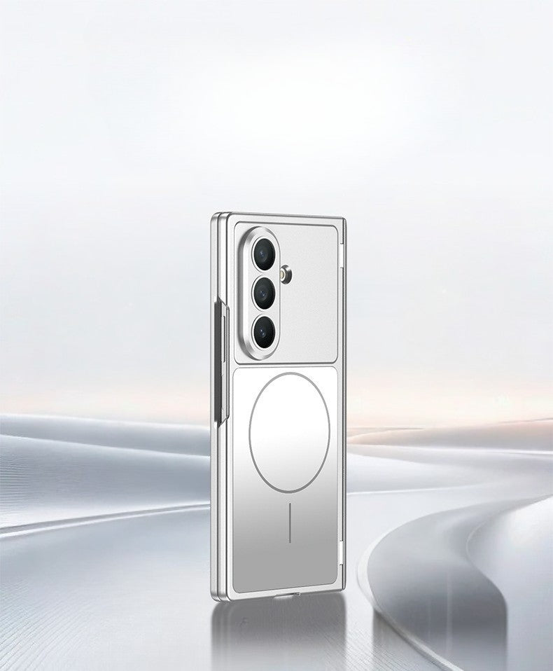 Samsung Galaxy Z Fold 6 Fold — Chrome Finish Case Front - colour options