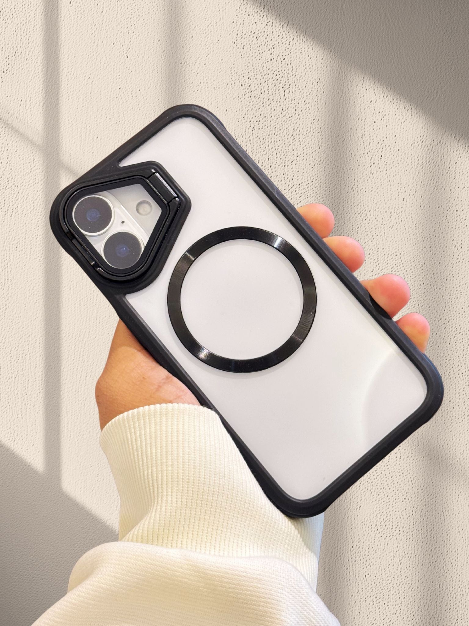 iPhone 17 Series Air Cushioned Lens Protection Cover - protective case detail