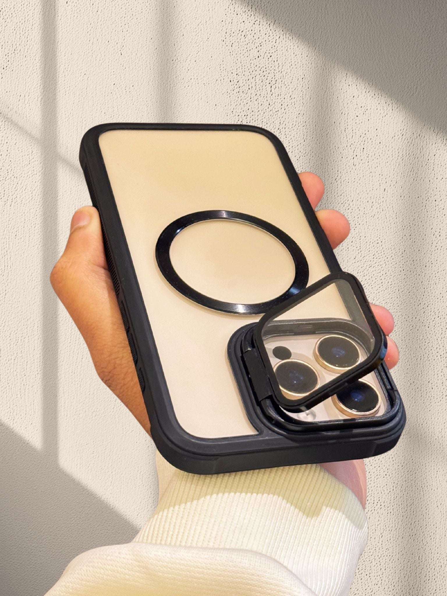 iPhone 16 Series Air Cushioned Lens Protection Cover | MagSafe
