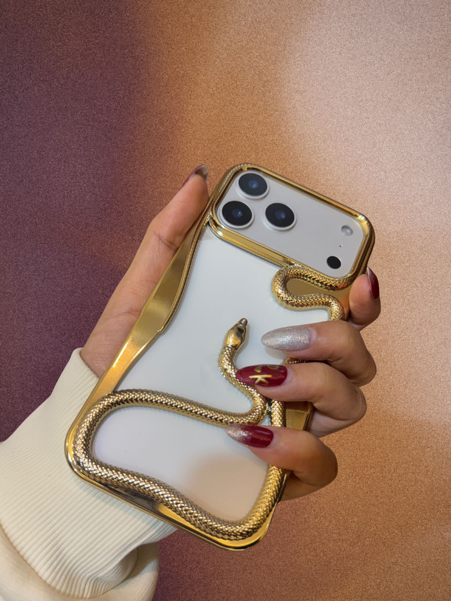 iPhone 17 Series 3D Snake Cover - slim profile