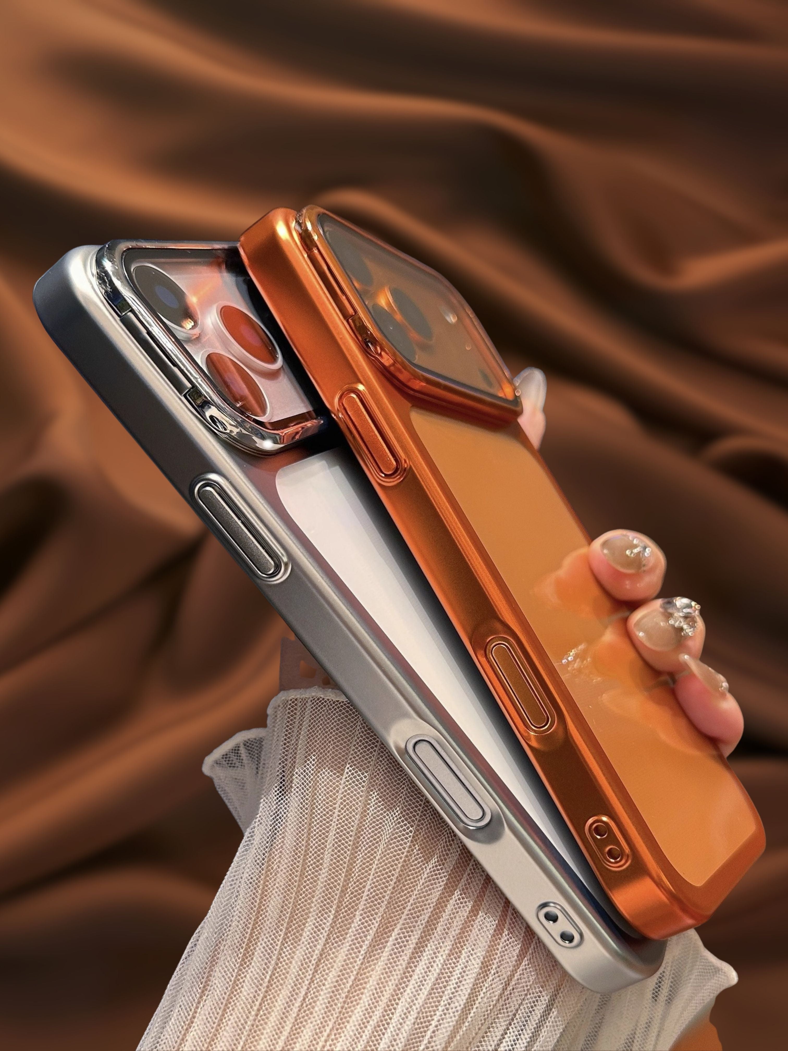 iPhone 17 Series Electroplated Lens Protection Glass Cover - protective case detail