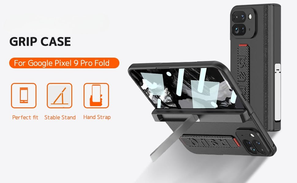 Jet Black Hand Strap Cover (with Front Glass) iPhone cover – JustAndBest India