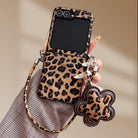 Samsung Galaxy Z Flip 5 Leopard Style Cover | Phone Accessory
