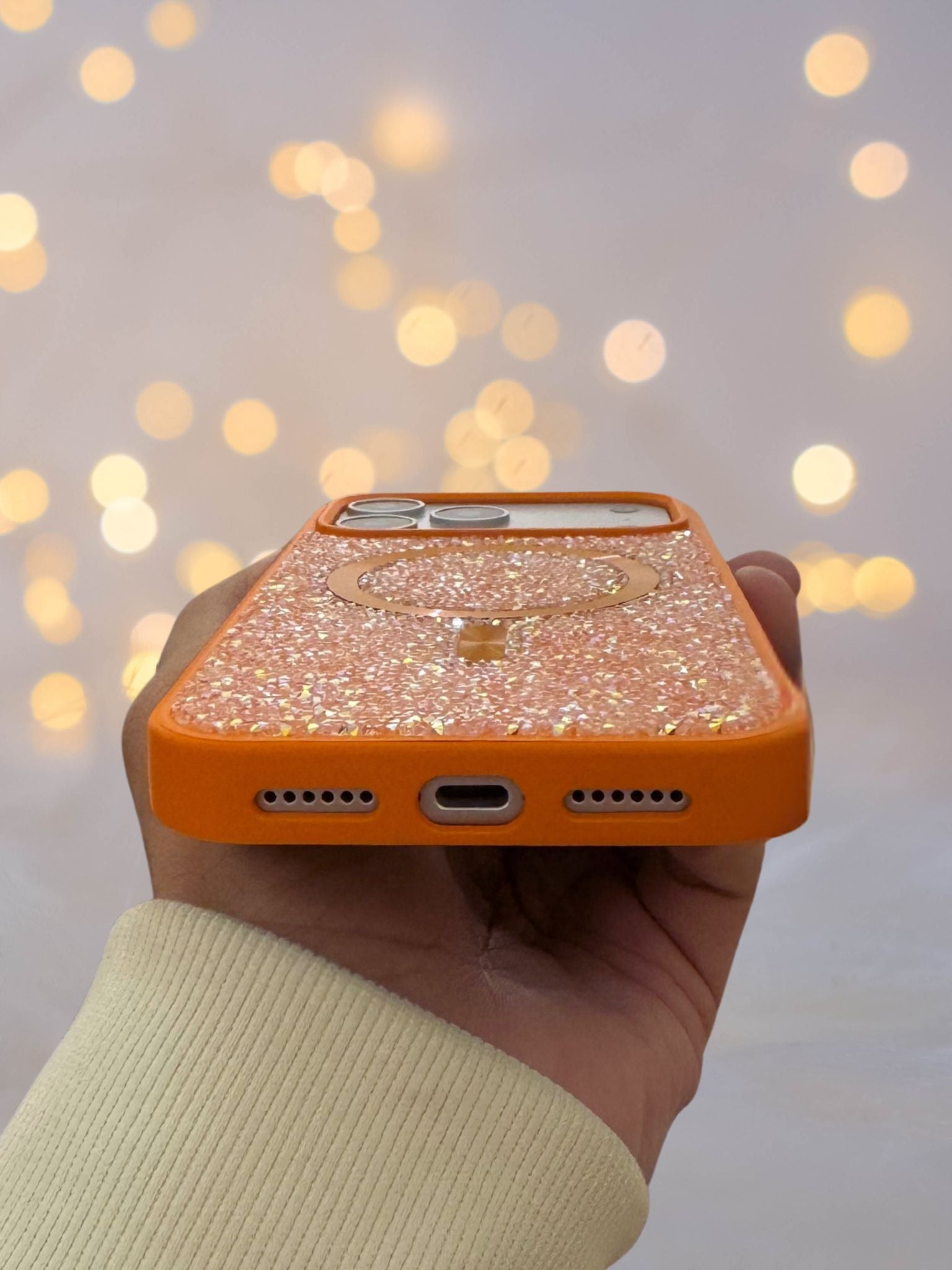 iPhone 17 Series Diamond Rhinestones Cover - case features