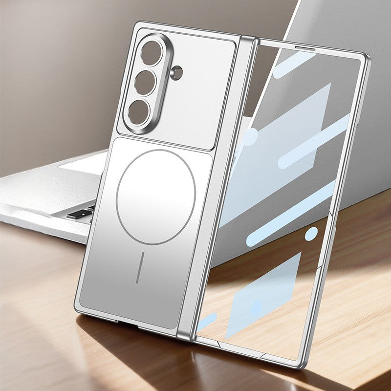 Samsung Galaxy Z Fold 6 Fold — Chrome Finish Case Front