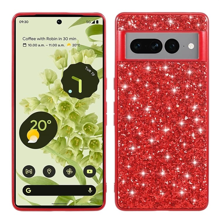 Google Pixel 6A Bling Glitter Sequin Cover - phone case