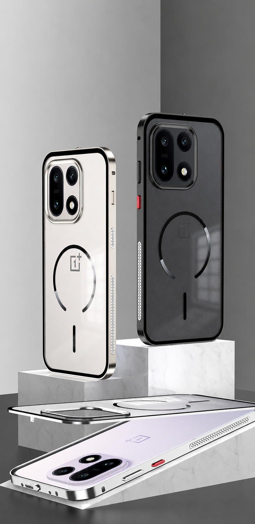 OnePlus 15 Metallic Frosted Cover - case features