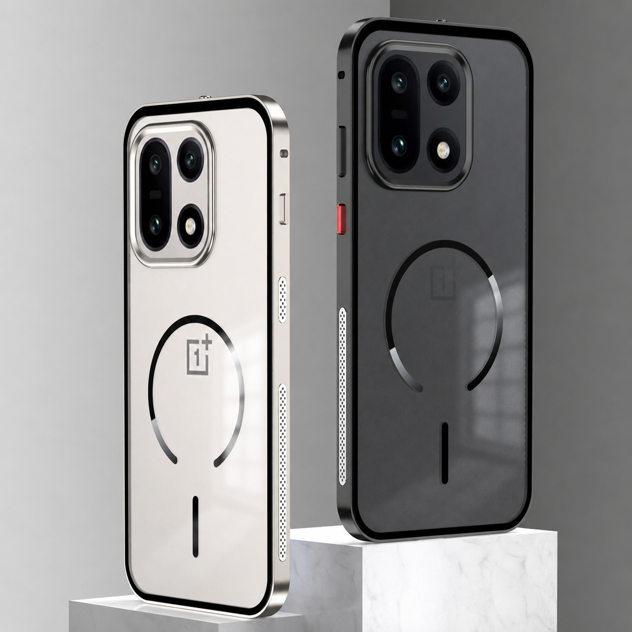 OnePlus 15 Metallic Frosted Cover | Luxury Phone Case