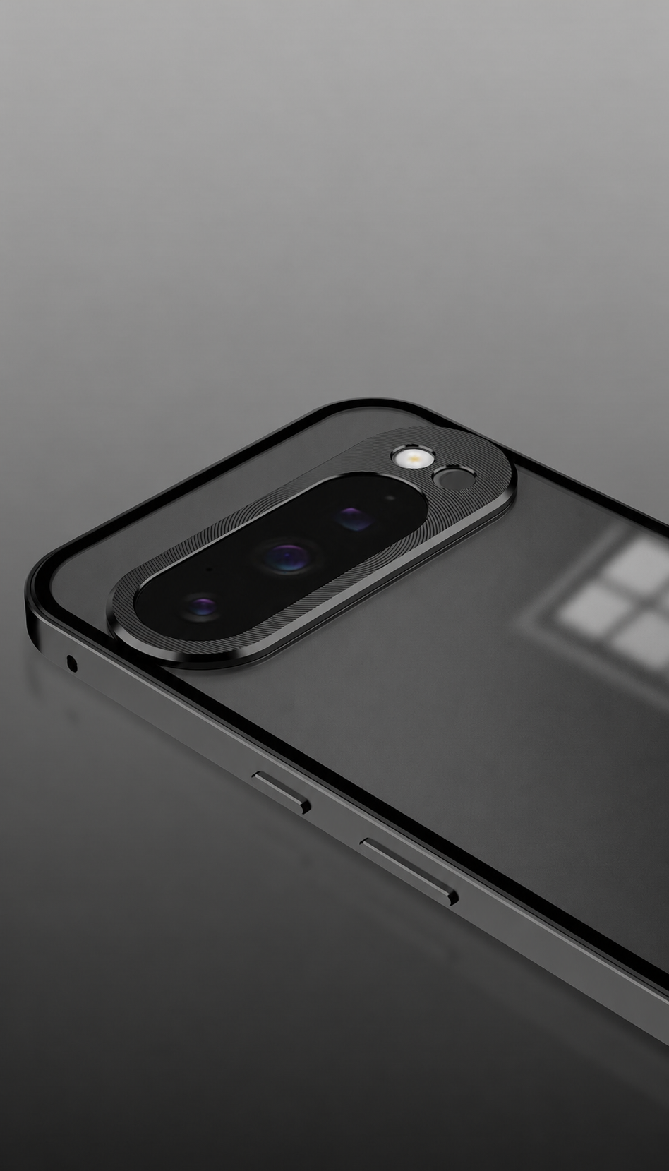Google Pixel 10 Metallic Frosted Bumper Cover - lifestyle