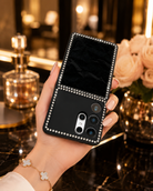 Samsung Galaxy S26 Velvet Rhinestones Cover - protective case detail