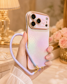 Luxury Iridescent Strap Case iPhone 17 Pro/  17 Pro Max - slim profile