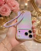 Luxury Iridescent Strap Case iPhone 17 Pro/  17 Pro Max - phone case