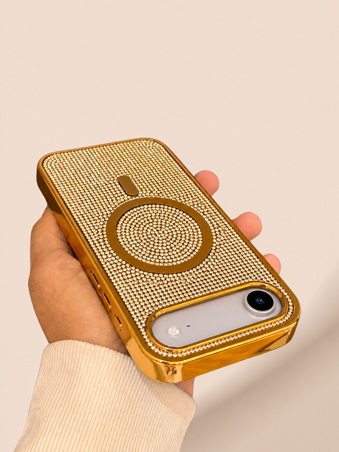 iPhone 17 Series Diamond Rhinestones Cover - protective case detail