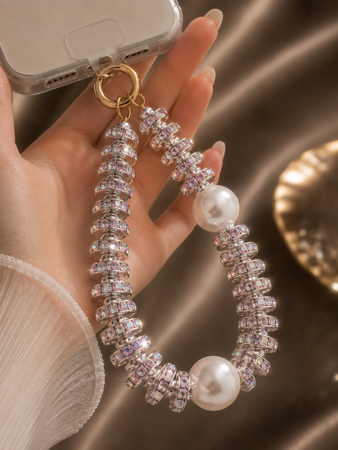 Bling Diamond Stones Luxury Phone Charm | Glam Sparkle Edition