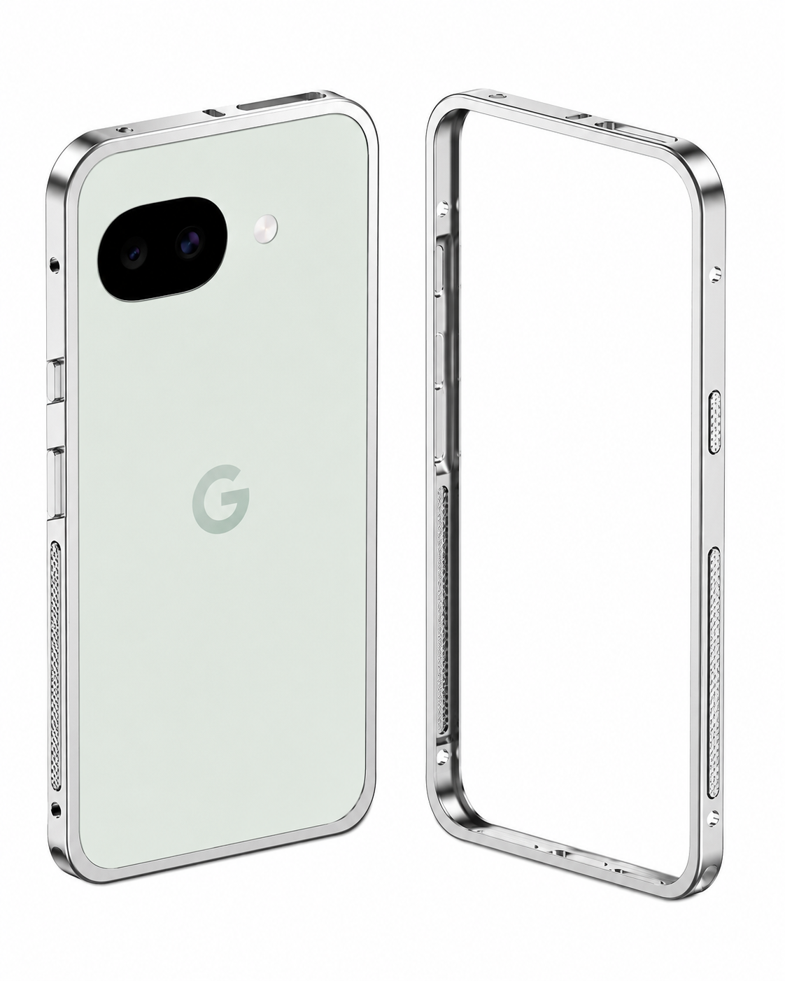 Metallic Luxury Bumper Cover for Google Pixel 10a - protective case detail