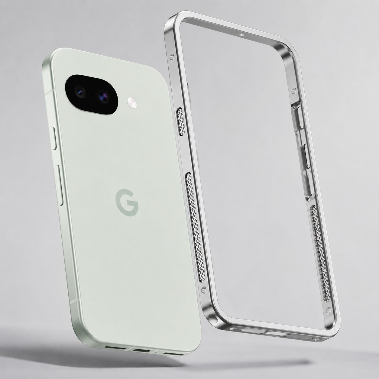 Metallic Luxury Bumper Cover Google Pixel  10A