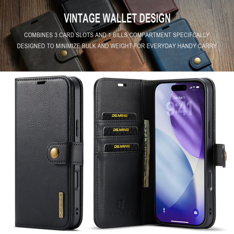 iPhone 17 Series Two-In-One Wallet Style Leather Flip Cover - lifestyle