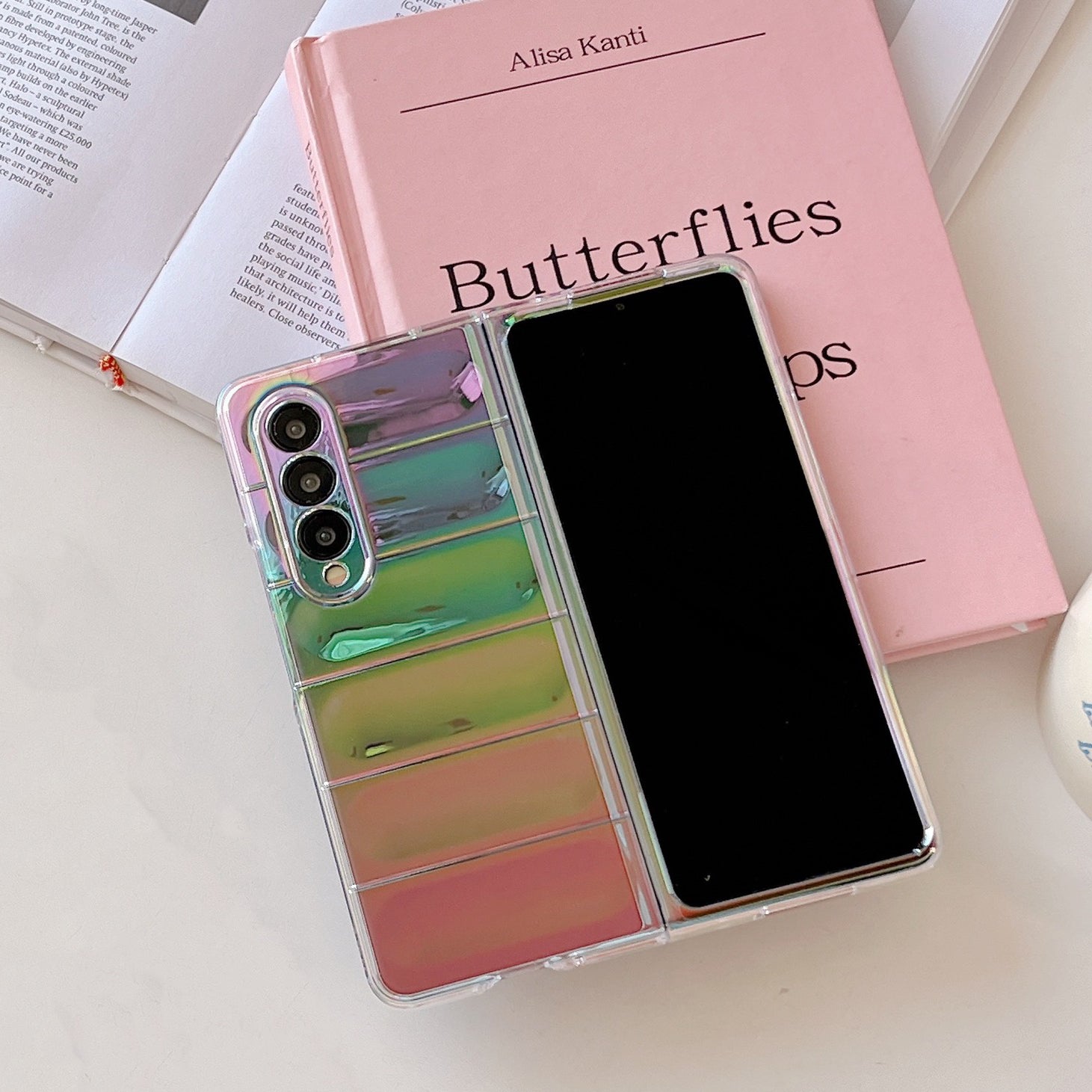 Aurora Light Effect Shiny Premium Cover iPhone cover – JustAndBest India