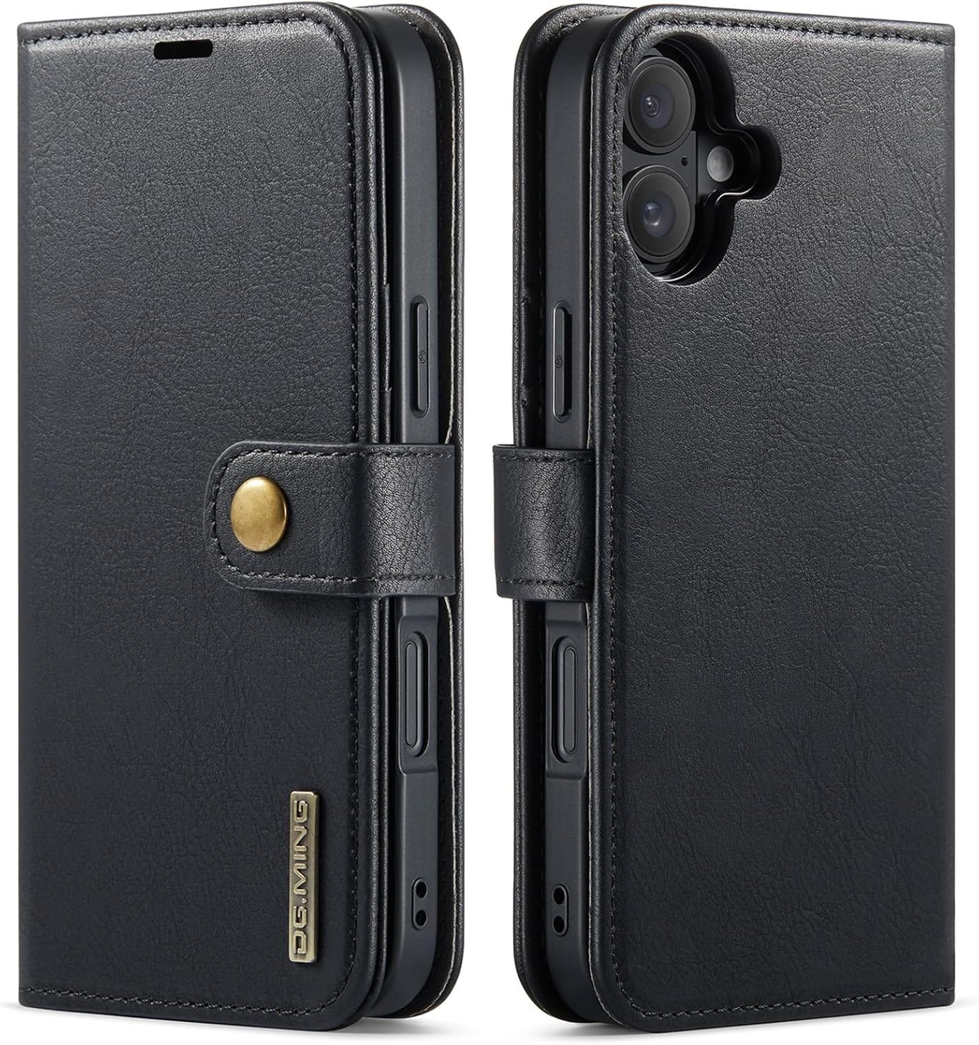 iPhone 17 Two-In-One Wallet Style Leather Flip Cover - colour options