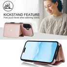 iPhone 17 Series Wallet Style Case - case features