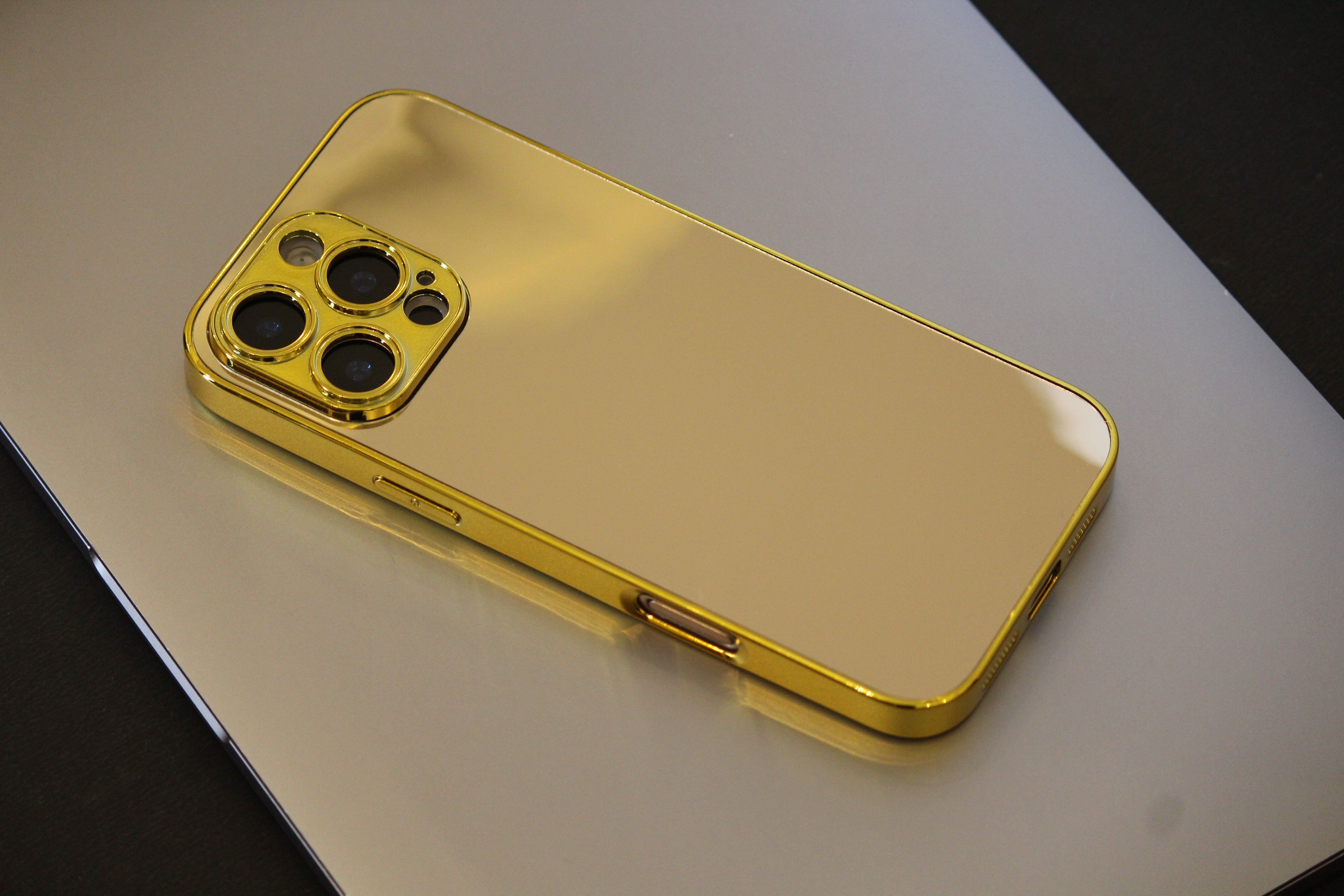 Gold Electroplated 360 Degrees Protection Premium Case iPhone cover – JustAndBest India