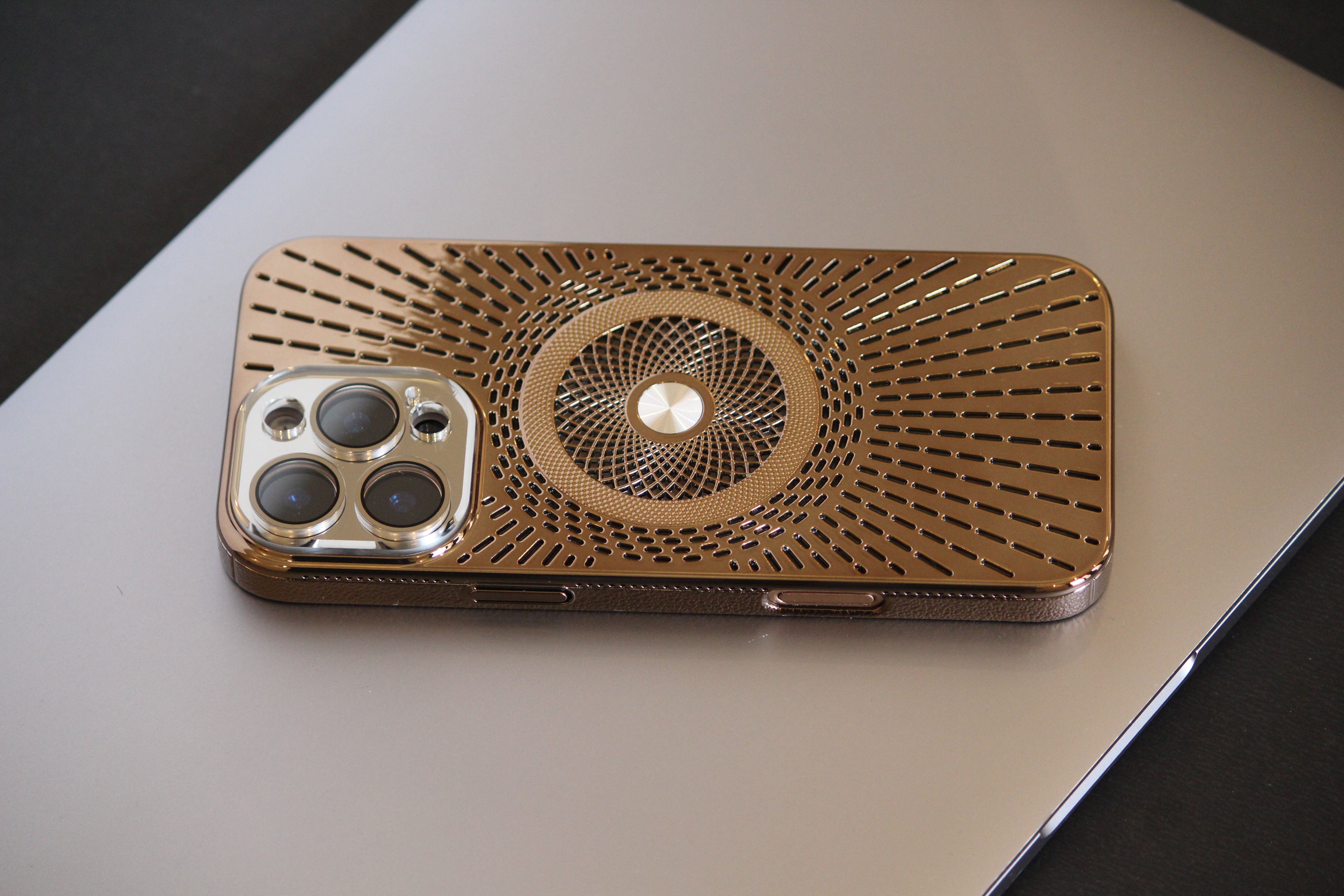 iPhone 16 Pro Royal Copper Electroplated Protection Cover - colour options