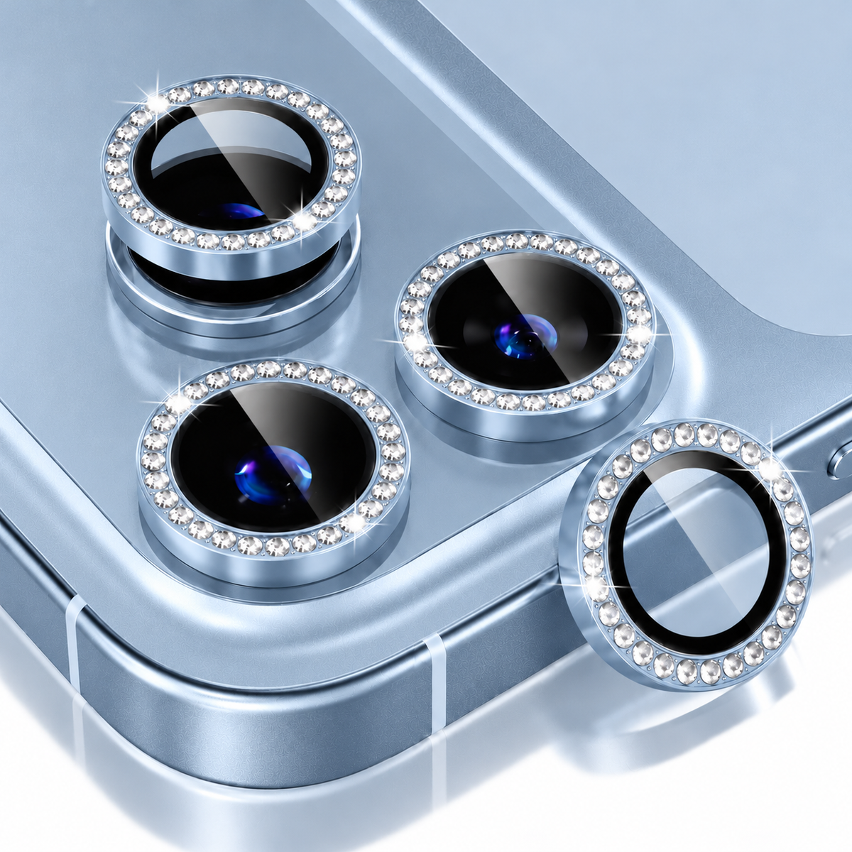 Luxury Diamond Stones Camera Lens Protectors
